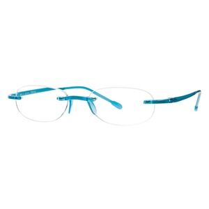NEW! Scojo New York Gels Reading Glasses  +1.50x, Aqua